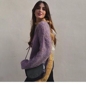 Zara Oversize Knit Sweater with Bow